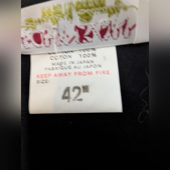 Vintage ICHIBAN Made In Japan Kimono With Gold Threaded Embroidery dragon Sz 42 - Picture 10 of 12